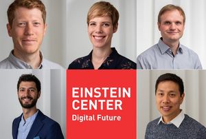 Neue Professuren am Einstein Center Digital Future ©ECDF/PR/Felix Noak